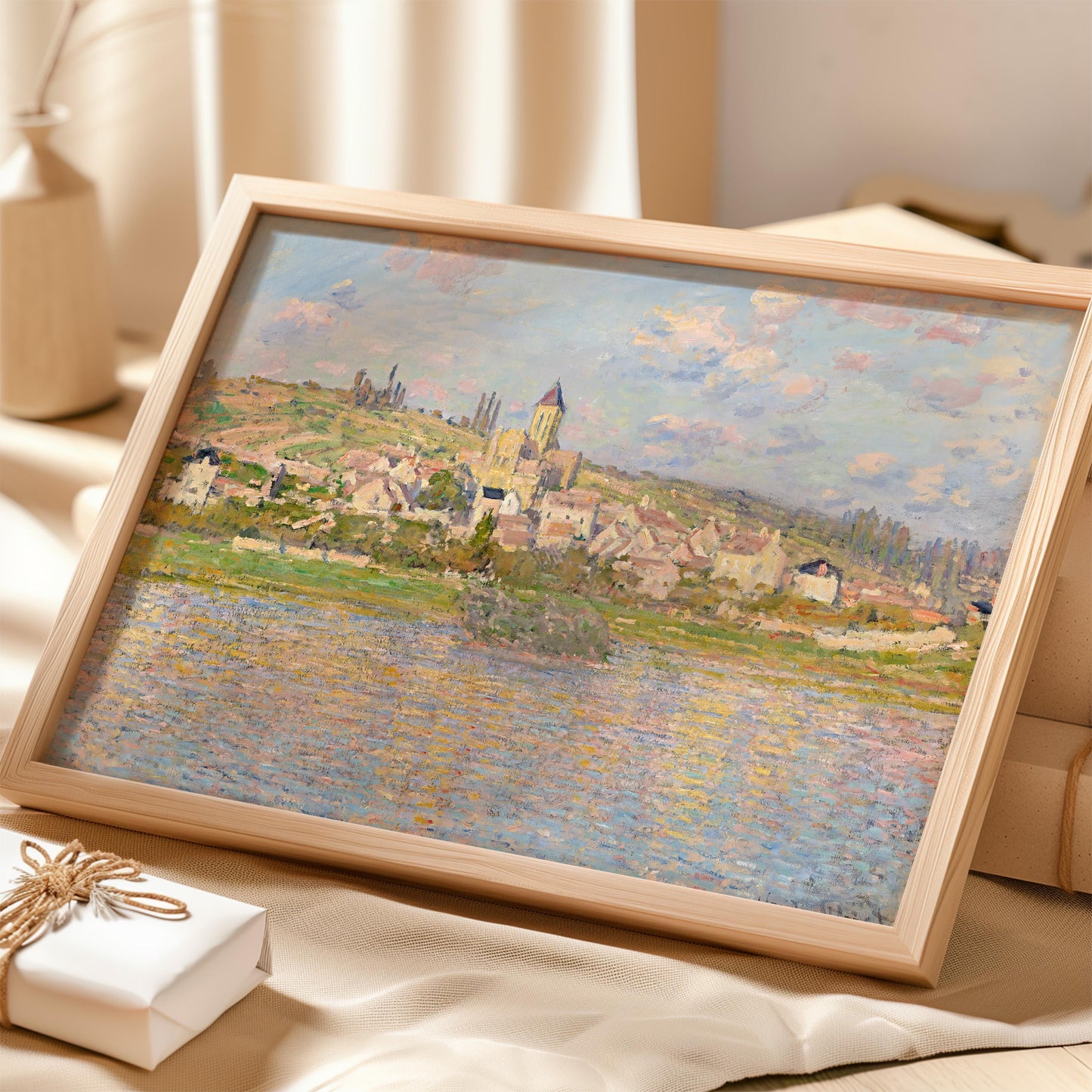 Vétheuil by Claude Monet 1879 | Impressionism Art Print (B4208)