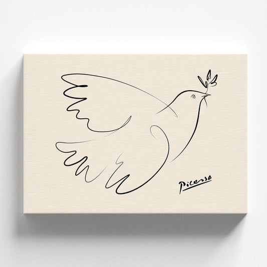 Blue Dove of Peace Lithograph by Pablo Picasso | Modern Minimalist Art Print (A0076)