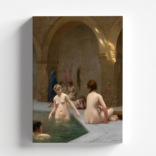 Bathers (Baigneuses) by Jean-Léon Gérôme 1884 | Academic Art Print (D0156)