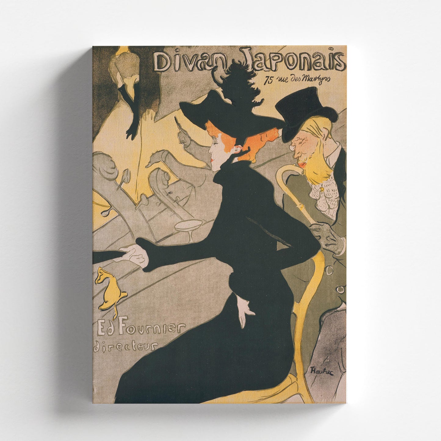 Divan Japonais by Henri de Toulouse-Lautrec 1892-93 | Post-Impressionist Art Print (D0165)