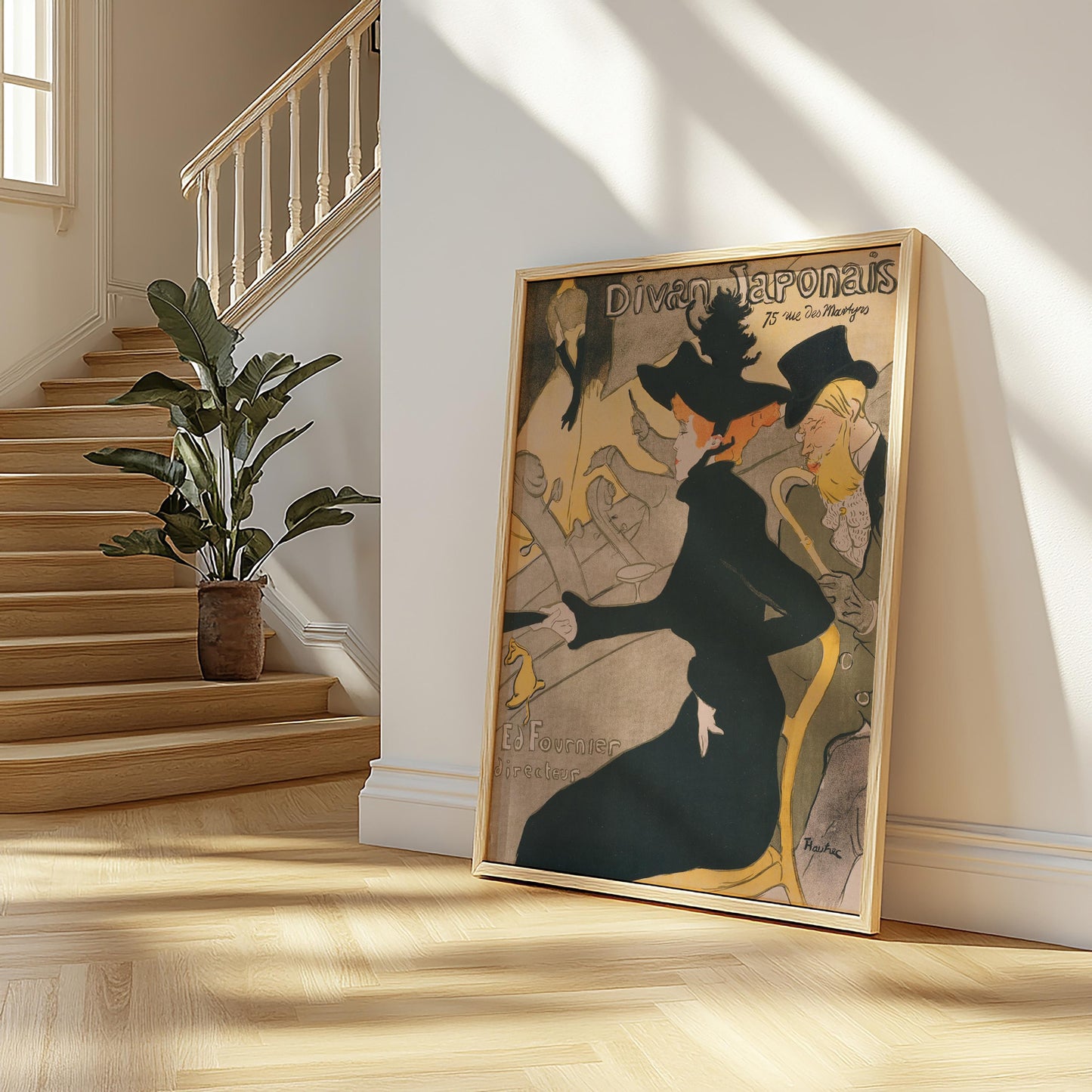 Divan Japonais by Henri de Toulouse-Lautrec 1892-93 | Post-Impressionist Art Print (D0165)