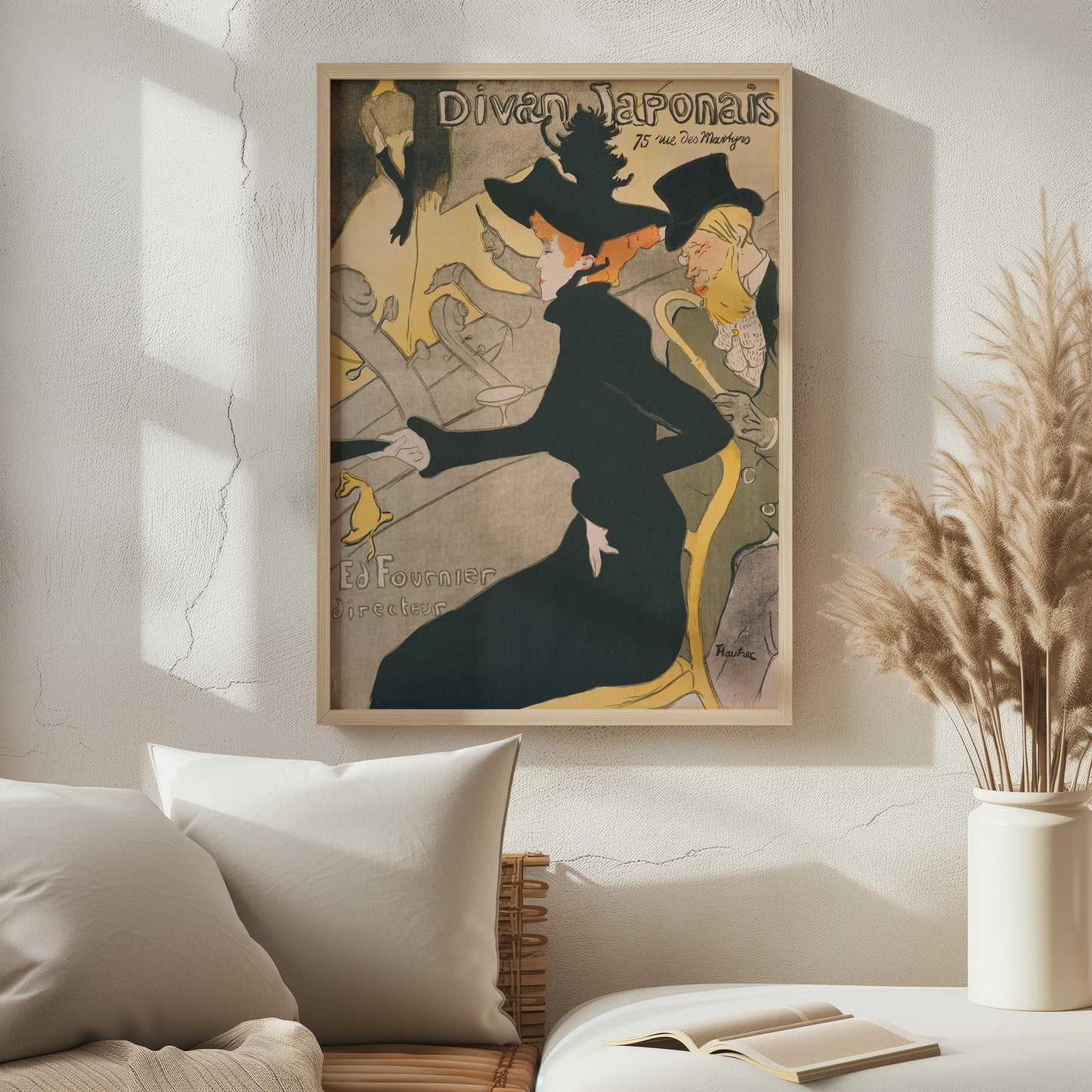 Divan Japonais by Henri de Toulouse-Lautrec 1892-93 | Post-Impressionist Art Print (D0165)