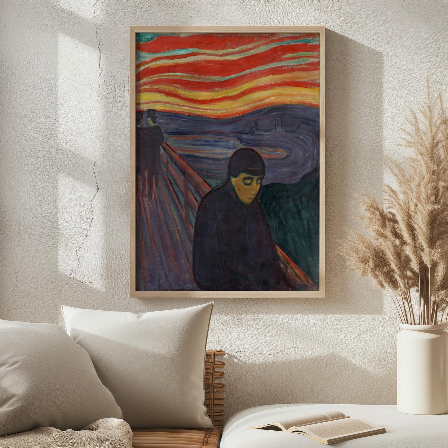 Despair by Edvard Munch 1894 | Expressionist Art Print (D0025)