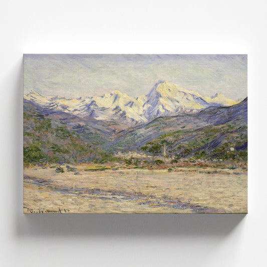 The Valley of the Nervia by Claude Monet 1884 | Impressionism Art Print (B3653)