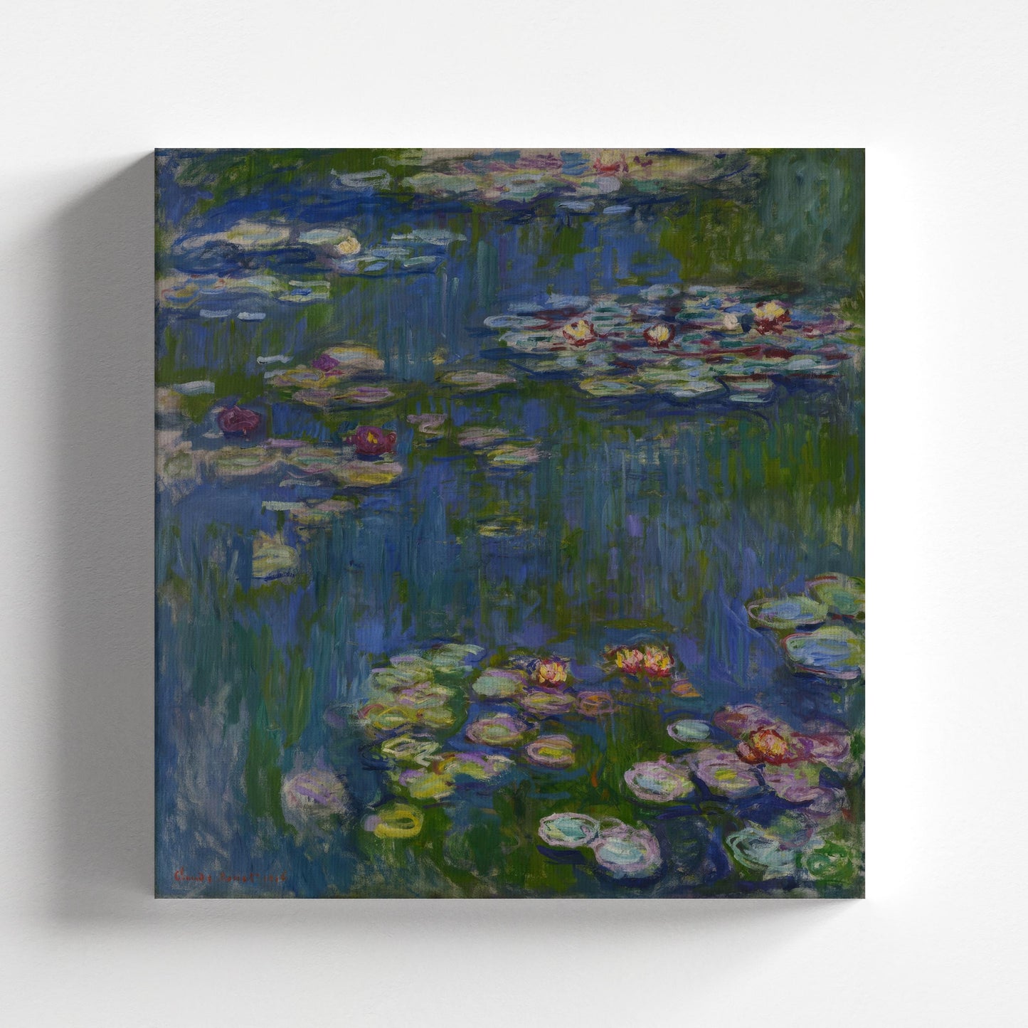 Water Lilies by Claude Monet 1916 | Impressionism Art Print (B3601)