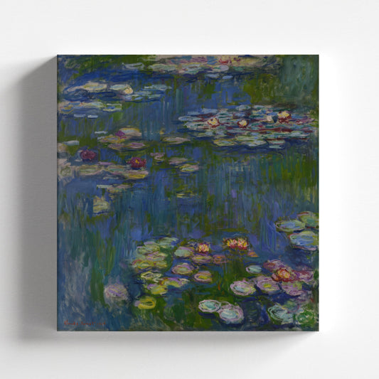 Water Lilies by Claude Monet 1916 | Impressionism Art Print (B3601)