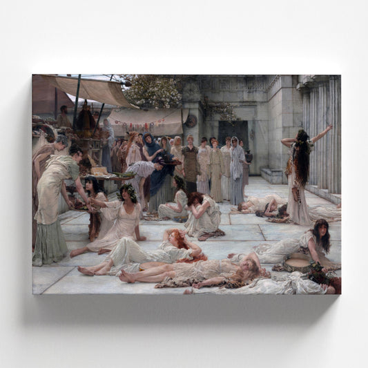 Women of Amphissa by Lawrence Alma-Tadema 1887 | Classical Art Print (D0270)