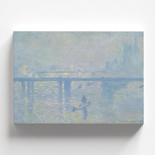 Charing Cross Bridge by Claude Monet 1899 | Impressionism Art Print (B3640)