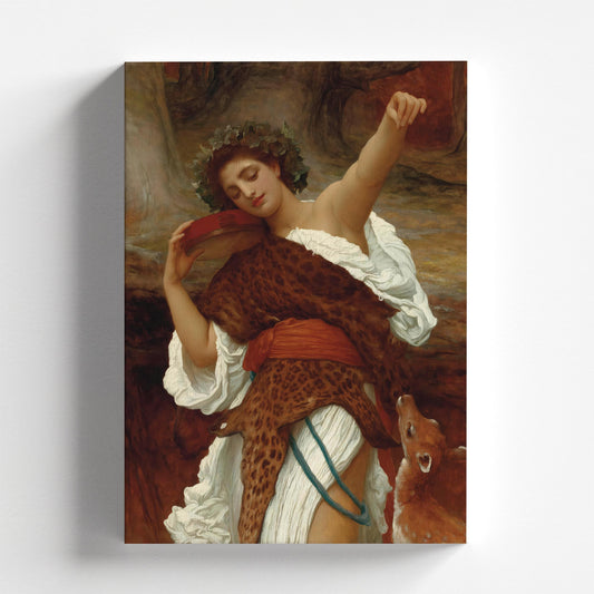 Bacchante by Frederic Leighton | Victorian Art Print (D0093)