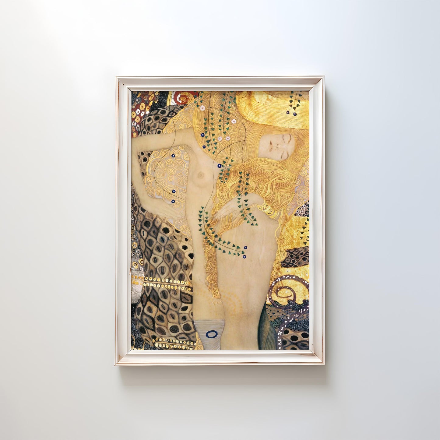 Water Serpents I by Gustav Klimt (1907) | Art Nouveau (Modern), Symbolism (B4681)