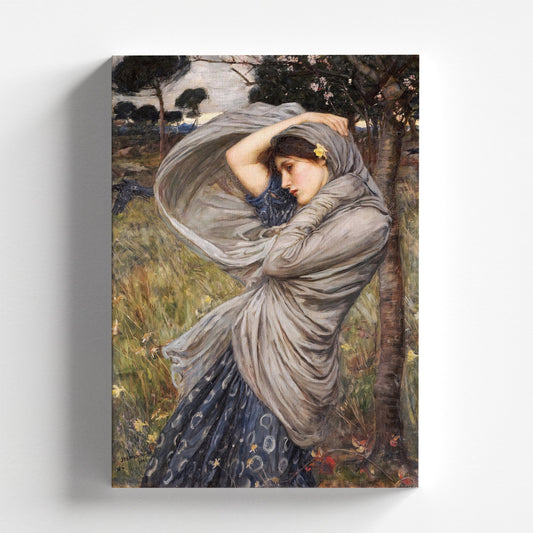 Boreas by John William Waterhouse 1903 | Pre-Raphaelite Art Print (B4865)