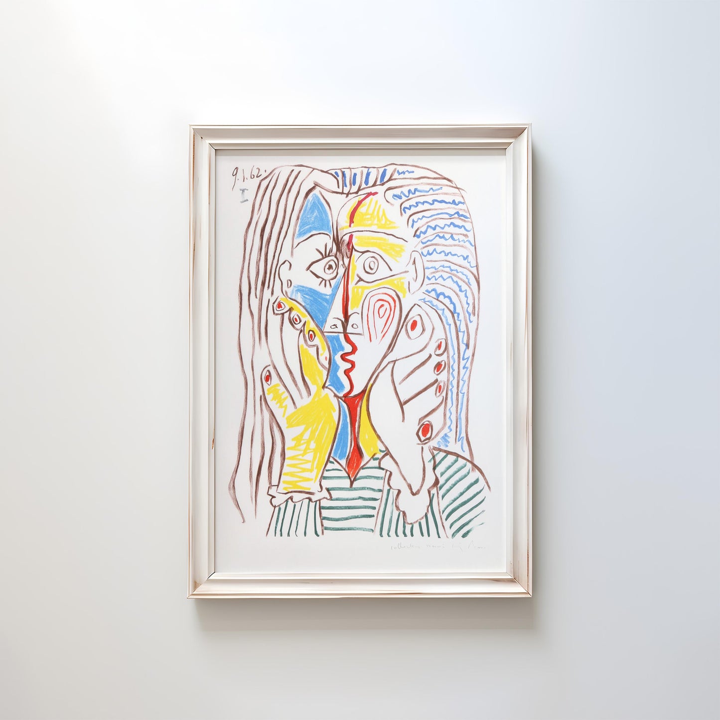 Visage by Pablo Picasso 1962 | Modern Art Print (B8355)