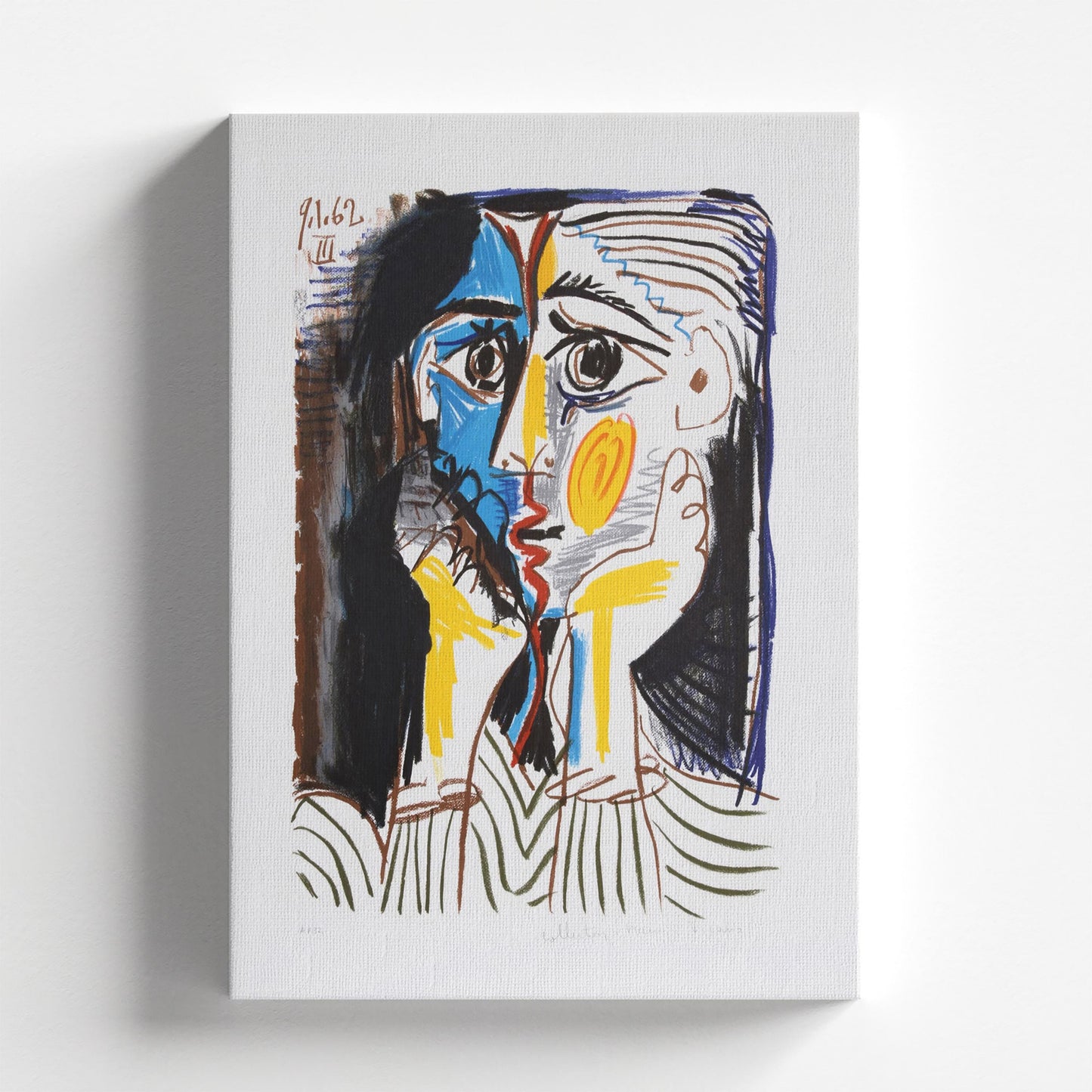 Visage by Pablo Picasso 1962 | Modern Art Print (B8356)