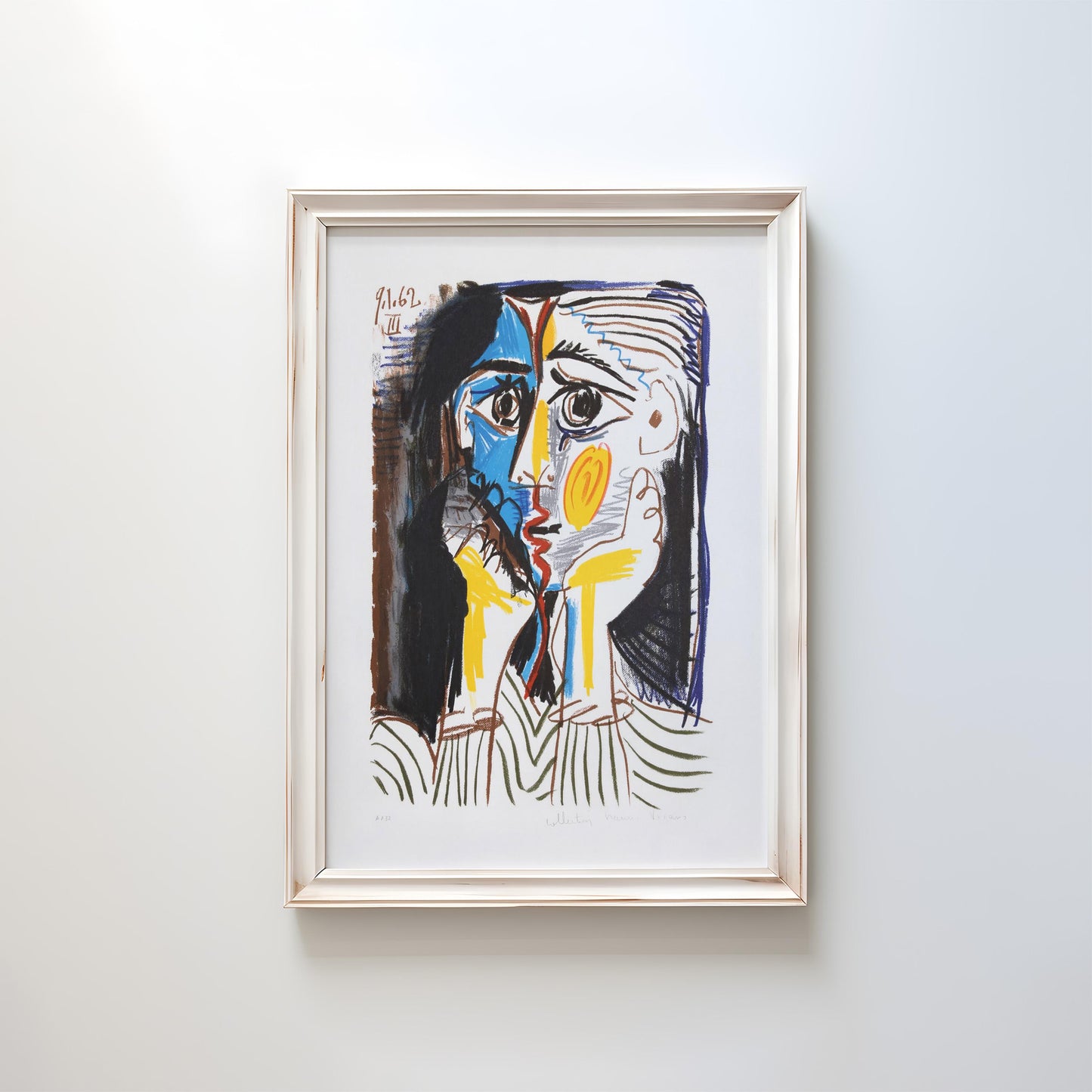 Visage by Pablo Picasso 1962 | Modern Art Print (B8356)