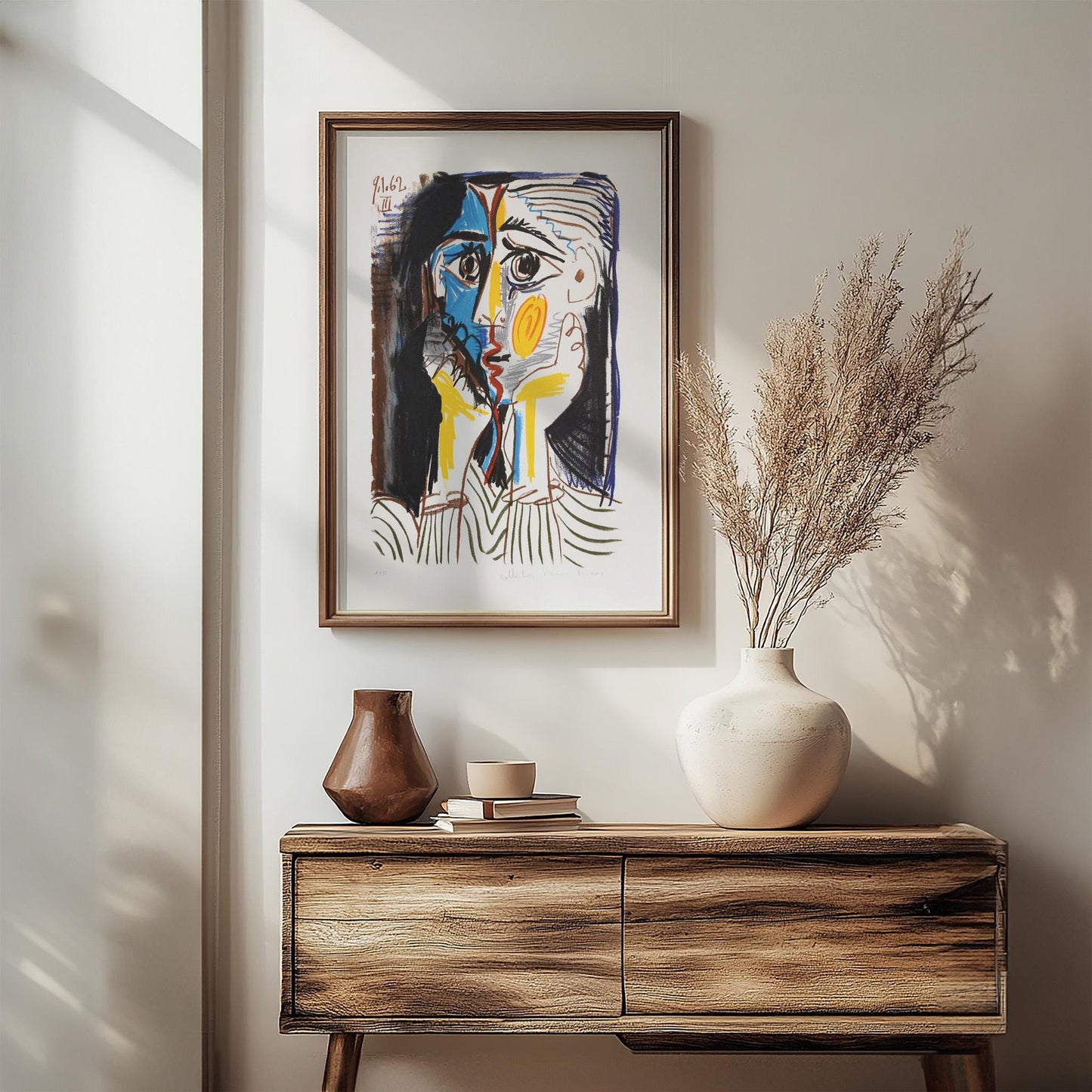 Visage by Pablo Picasso 1962 | Modern Art Print (B8356)