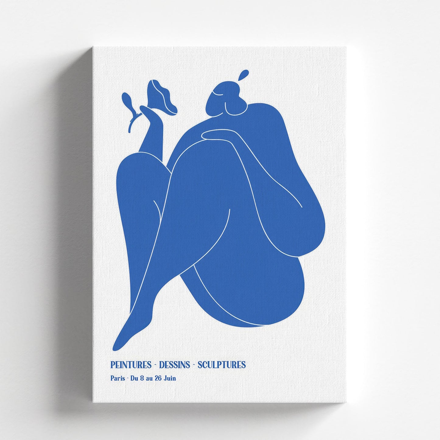 Henri Matisse Blue Nudes III (Nu Bleu) | Modern Art, Minimalist Poster (A0005)