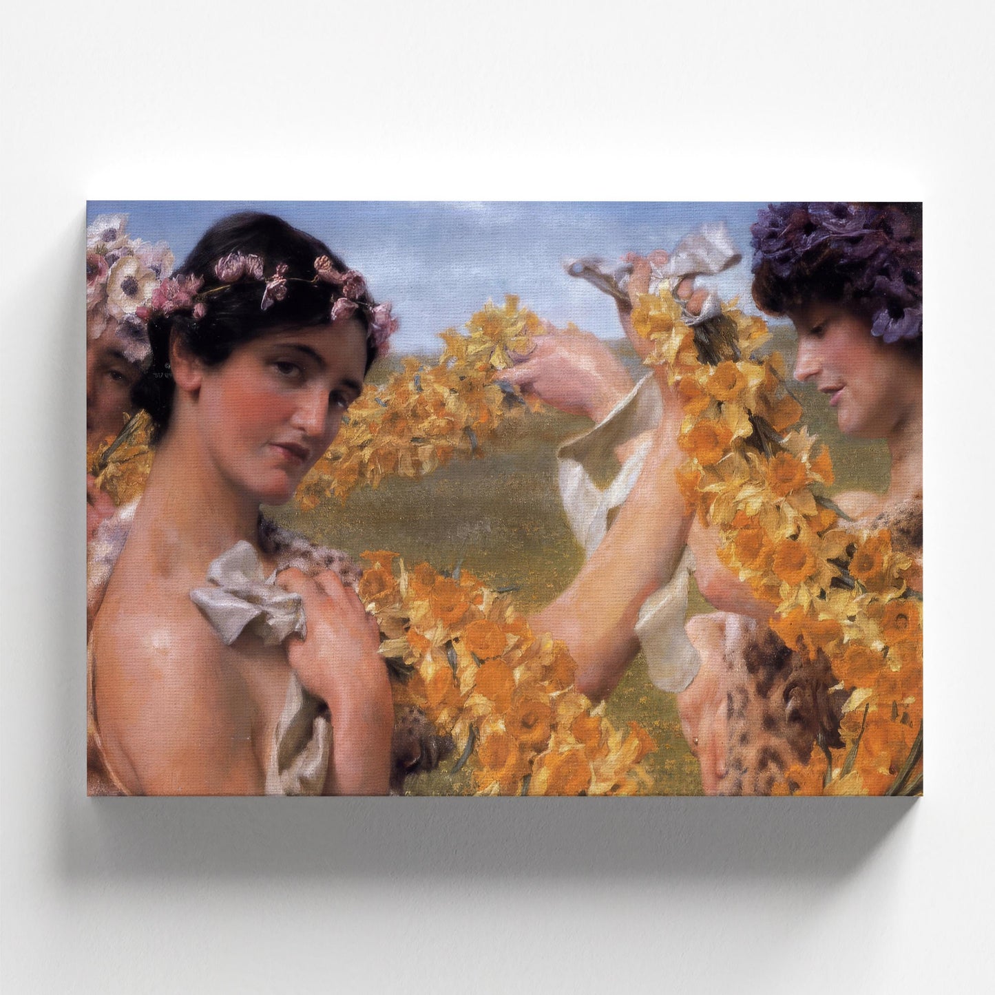 When Flowers Return by Lawrence Alma-Tadema 1911 | Classical Art Print (D0274)