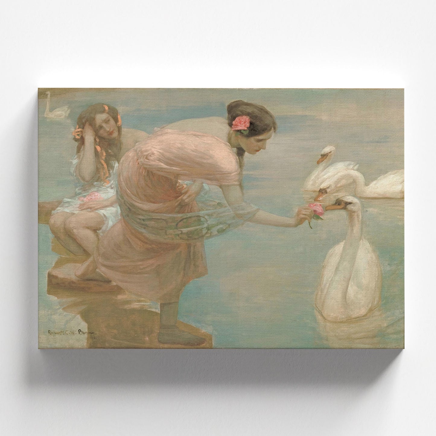 A Summer Morning by Rupert Bunny 1897 | Impressionist Art Print (D0027)