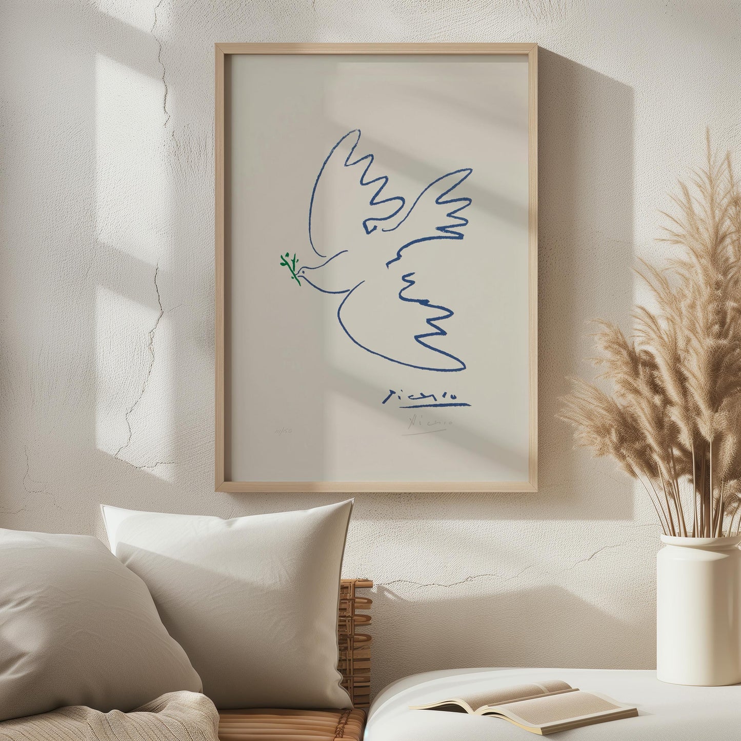 Dove of Peace by Pablo Picasso c.1961 | Modern Art Print (B8345)