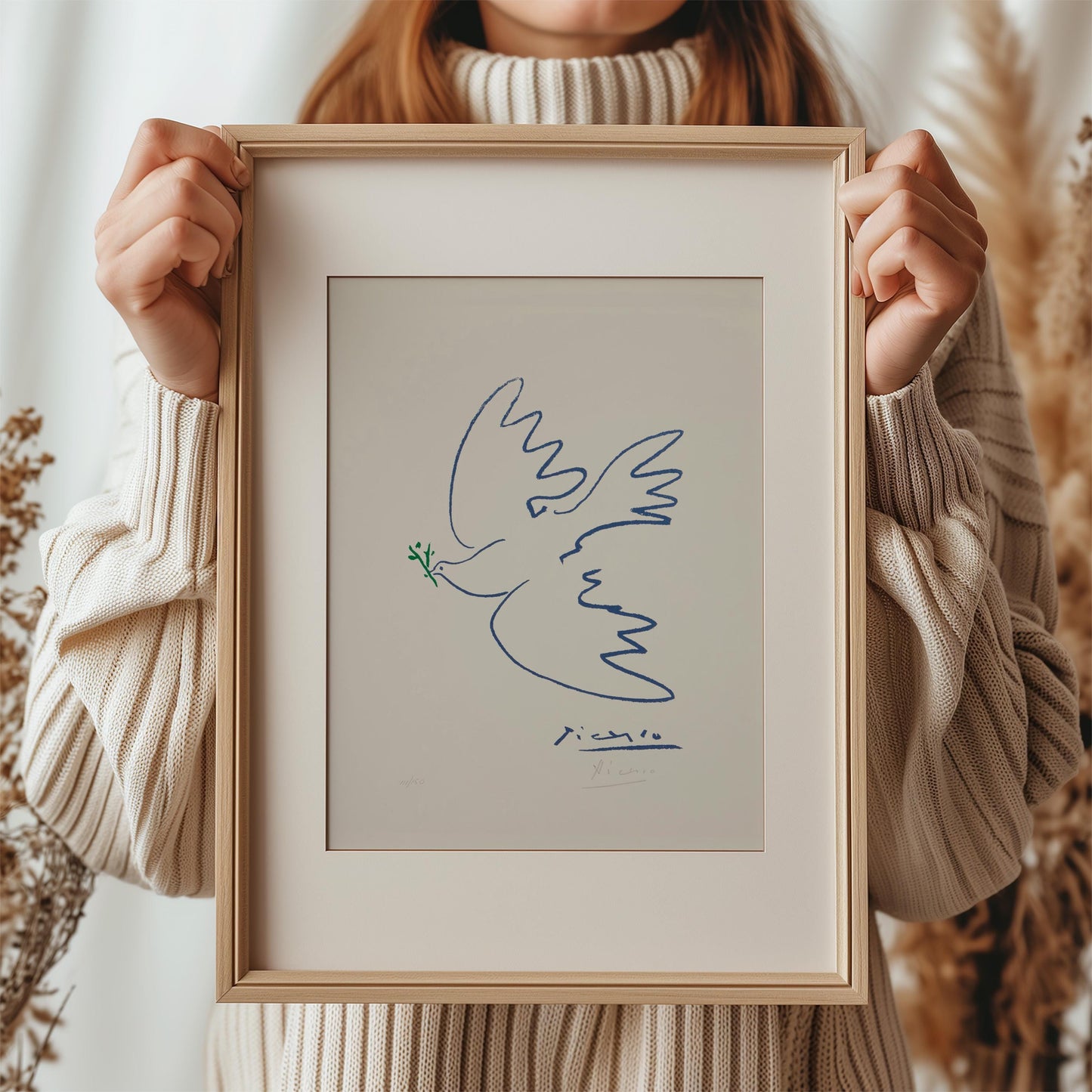 Dove of Peace by Pablo Picasso c.1961 | Modern Art Print (B8345)