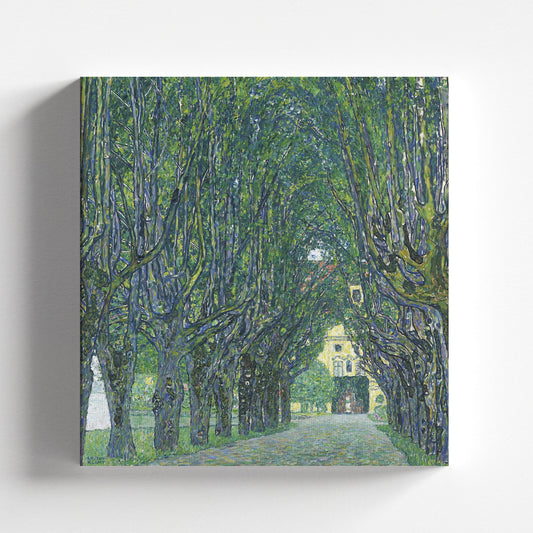 Avenue to Schloss Kammer by Gustav Klimt (1912) | Art Nouveau (Modern), Landscape (B4702)