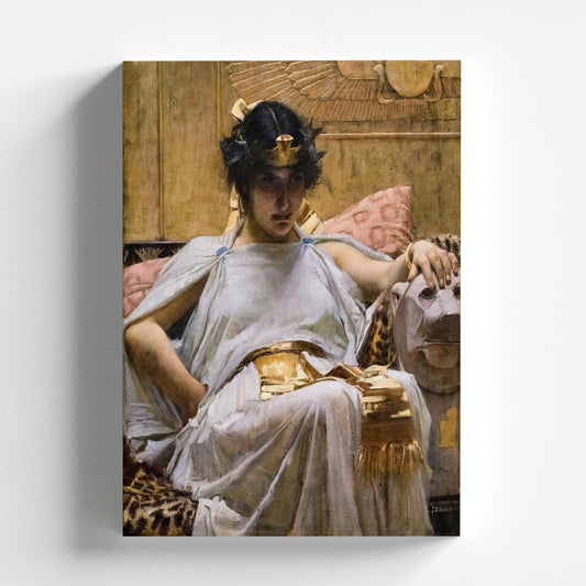 Cleopatra by John William Waterhouse 1888 | Pre-Raphaelite Art Print (B4868)