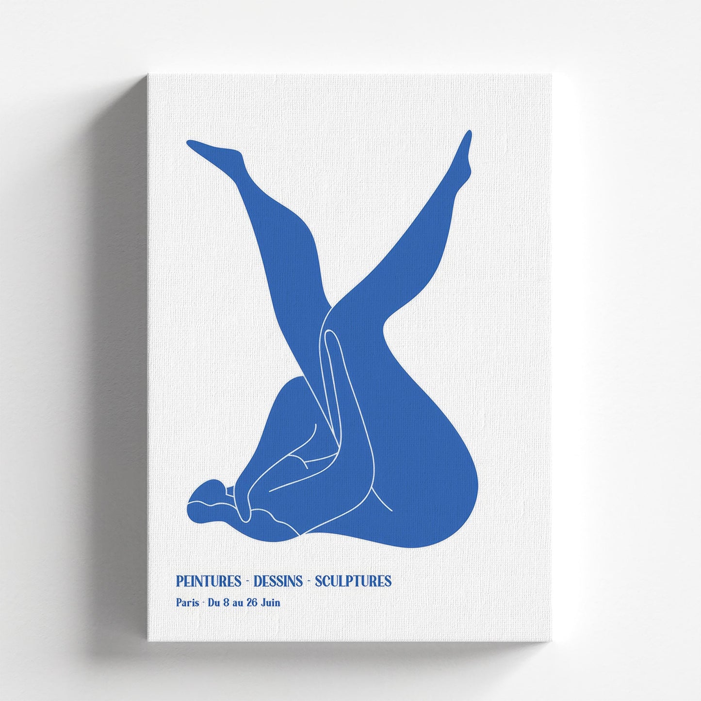 Henri Matisse Blue Nudes II (Nu Bleu) | Modern Art, Minimalist Poster (A0004)