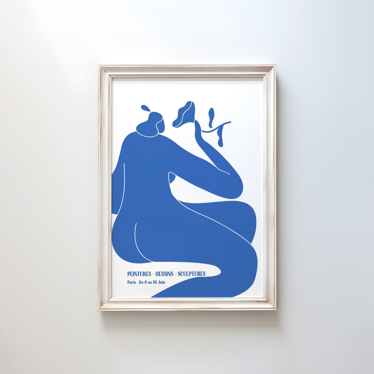 Henri Matisse Blue Nudes I (Nu Bleu) | Modern Art, Minimalist Poster (A0003)