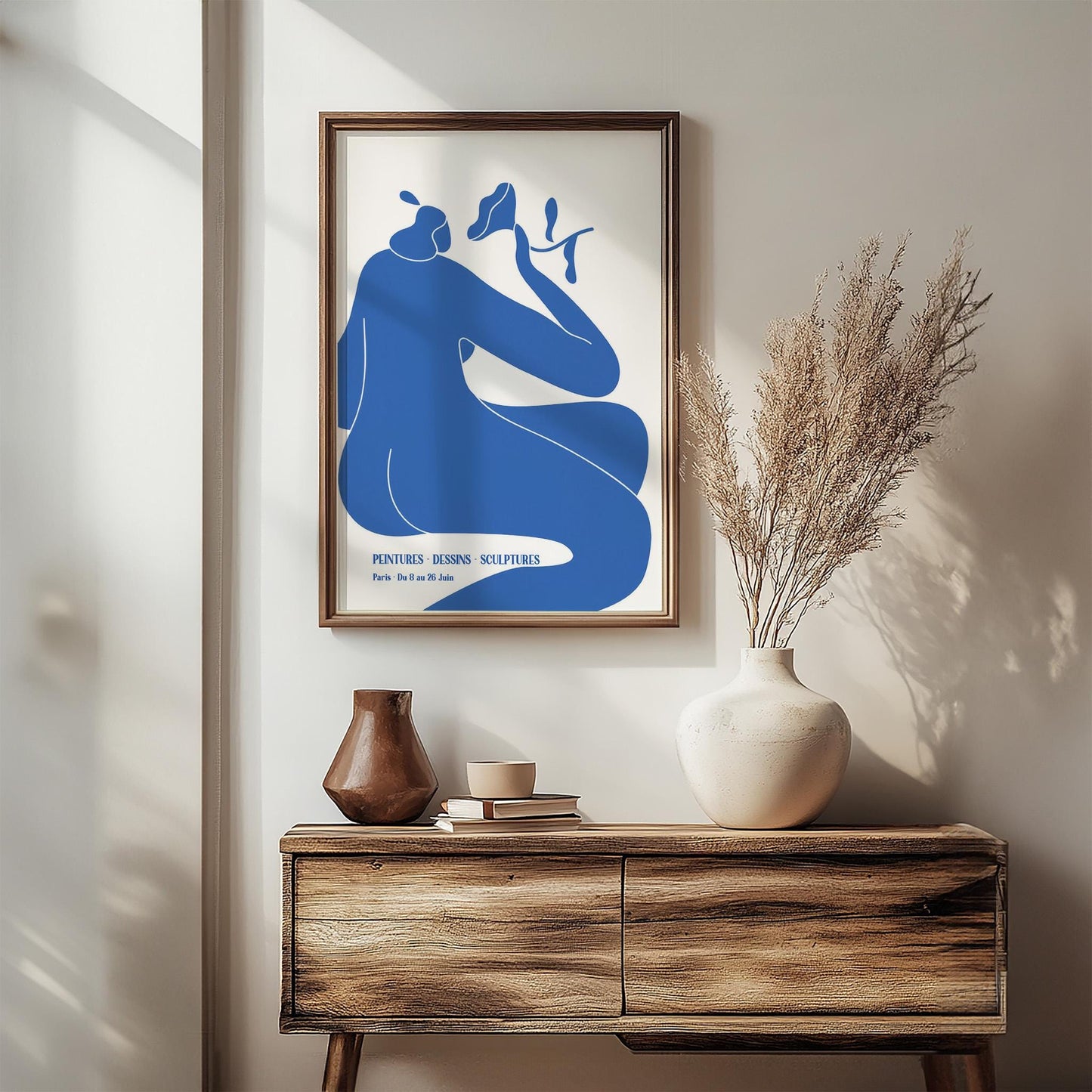 Henri Matisse Blue Nudes I (Nu Bleu) | Modern Art, Minimalist Poster (A0003)