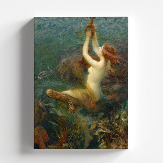 A Fantasy of the Deep by Arthur Hopkins 1830 | Romantic Art Print (D0032)