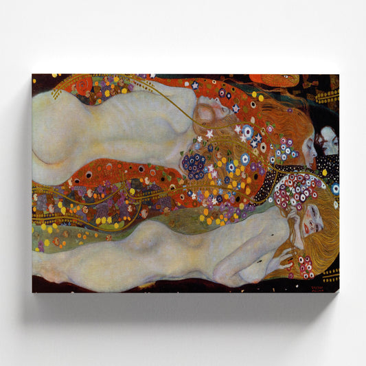 Water Serpents II by Gustav Klimt 1907 | Symbolism Art Print (D0445)