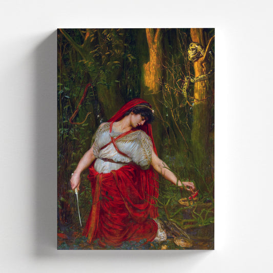 Ayesha by Valentine Cameron Prinsep 1887 | Pre-Raphaelite Art Print (D0253)