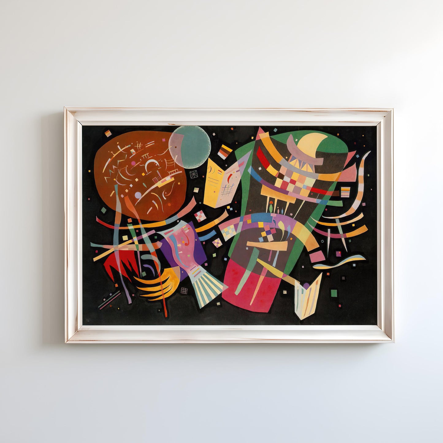 Composition X from 'Compositions' by Wassily Kandinsky 1939 | Abstract Art Print (B4823)