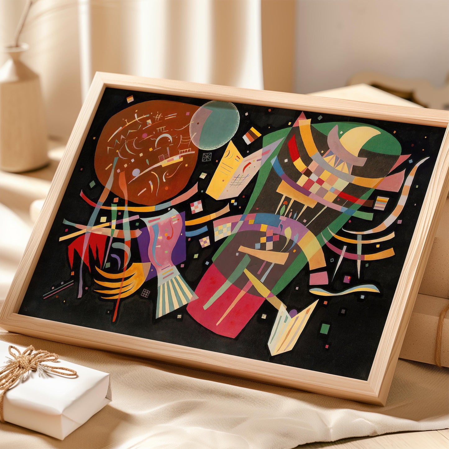 Composition X from 'Compositions' by Wassily Kandinsky 1939 | Abstract Art Print (B4823)