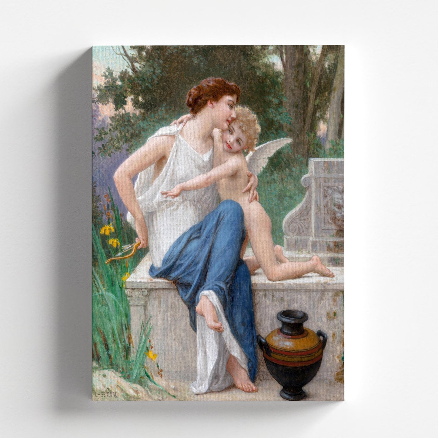 Disarming Cupid by Guillaume Seignac | Academic Art Print (D0340)