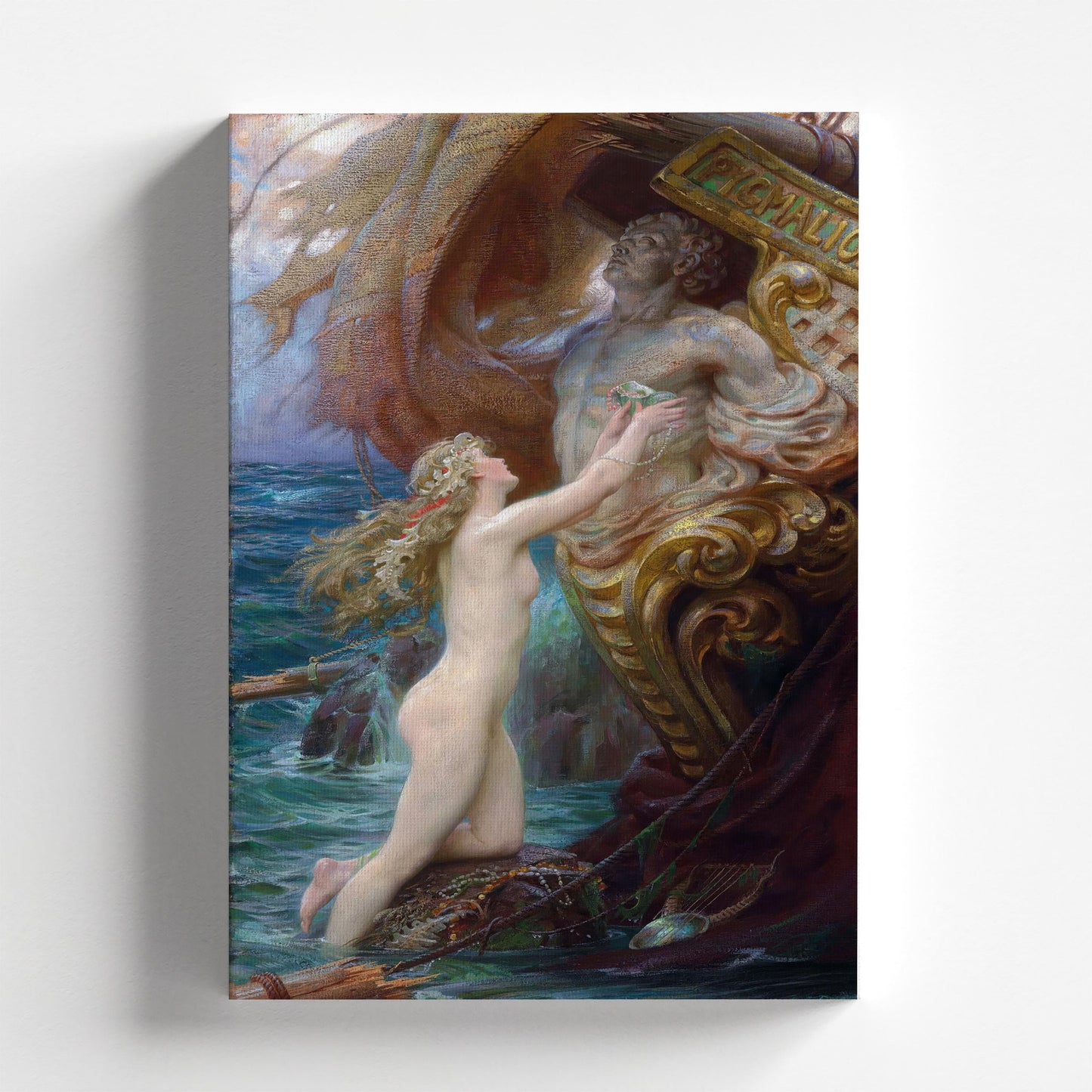 A Deep Sea Idyll by Herbert James Draper c.1902 | Academic Art Print (D0250)