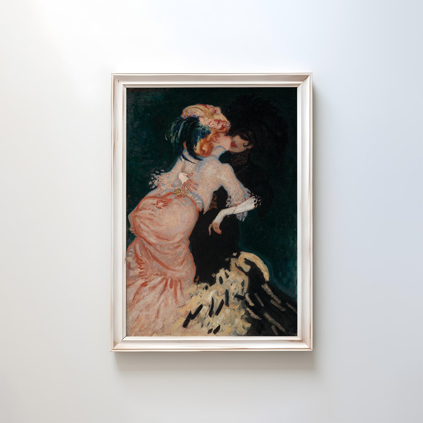 Women Kissing by Jan Sluijters 1906 | Expressionist Art Print (D0040)