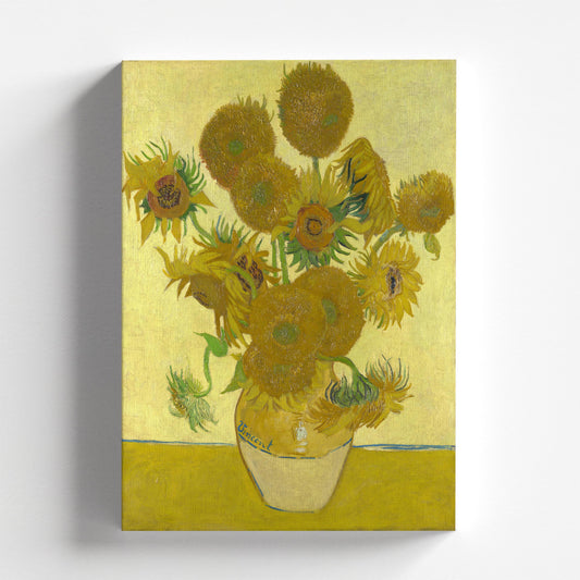 Vase With Fifteen Sunflowers by Vincent van Gogh 1888 | Post-Impressionism Art Print (B4098)