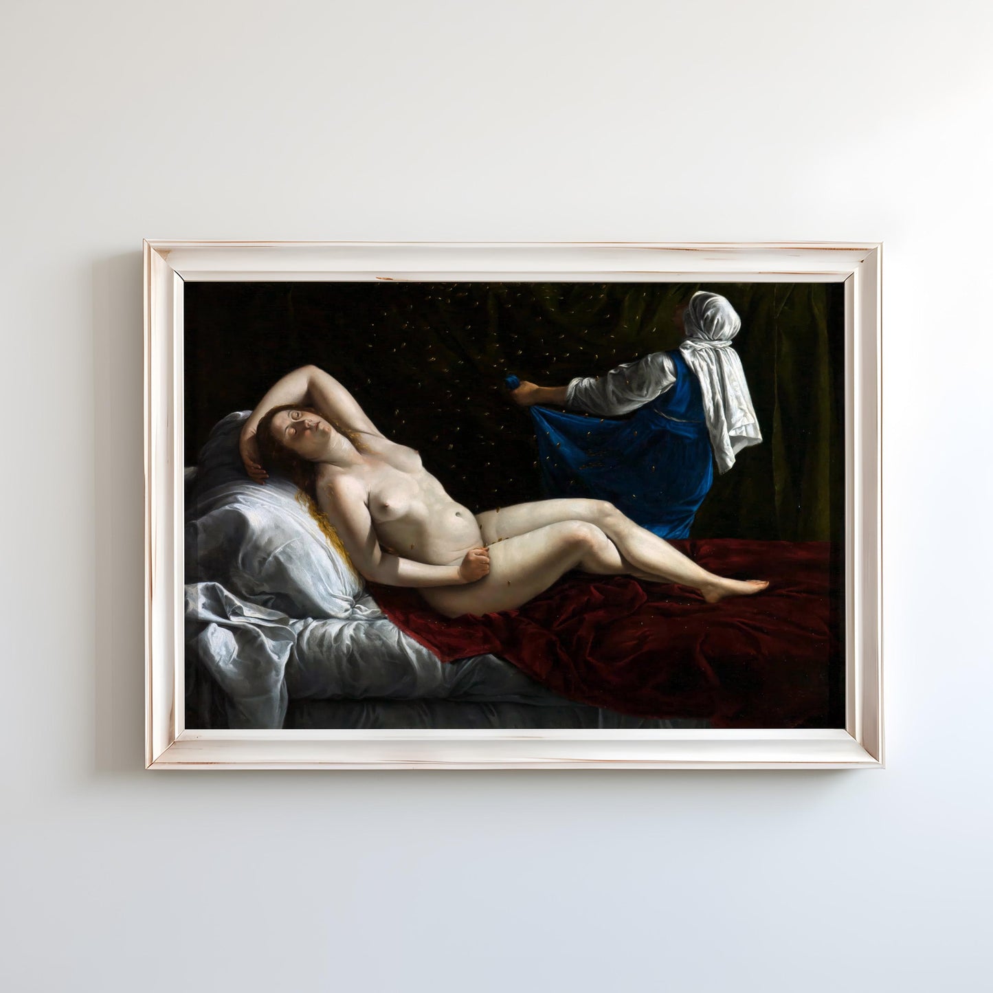 Danaë by Artemisia Gentileschi c.1612 | Baroque Art Print (D0296)