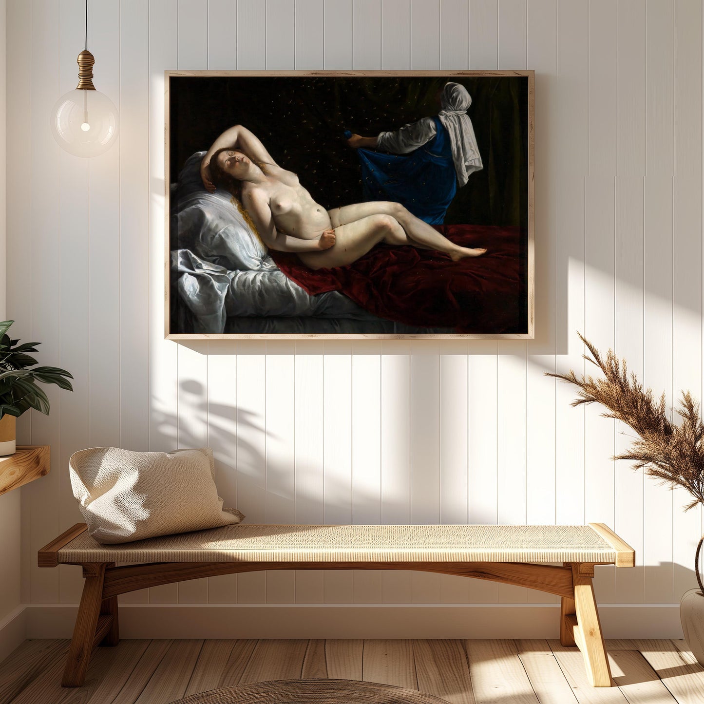 Danaë by Artemisia Gentileschi c.1612 | Baroque Art Print (D0296)