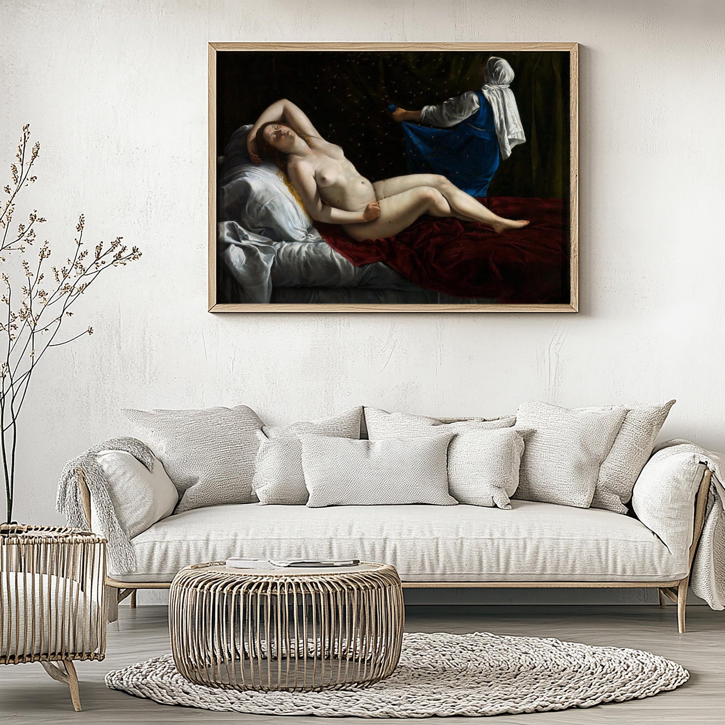 Danaë by Artemisia Gentileschi c.1612 | Baroque Art Print (D0296)