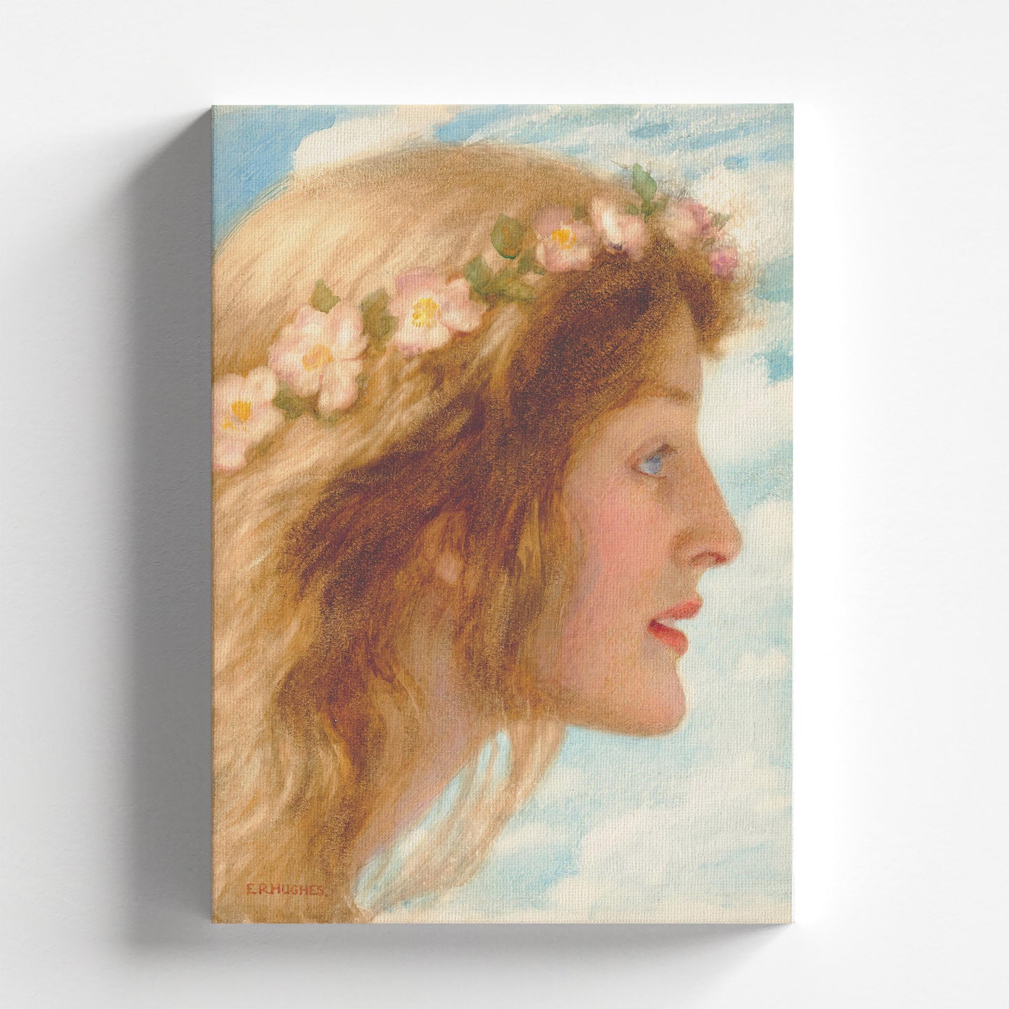 Day by Edward Robert Hughes 1900 | Pre-Raphaelite Art Print (B4932)