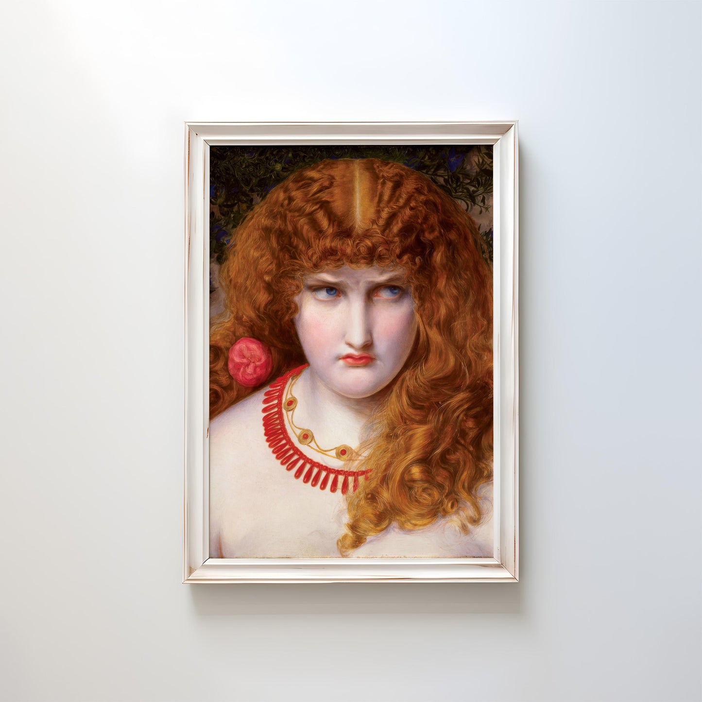 Helen of Troy by Frederick Sandys 1867 | Pre-Raphaelite Art Print (D0278)