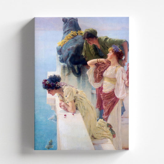 A Coign of Vantage by Lawrence Alma-Tadema 1895 | Classical Art Print (D0273)