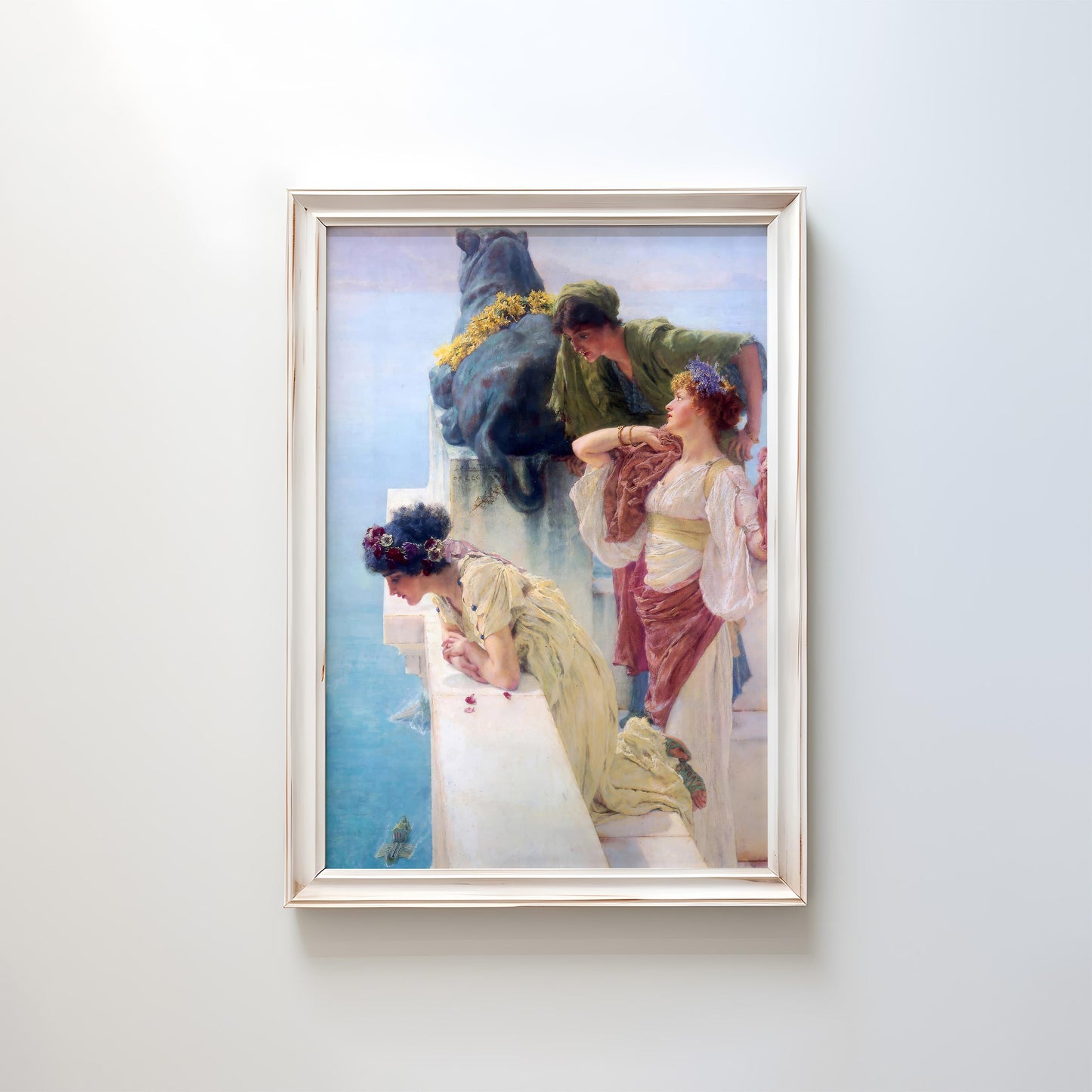 A Coign of Vantage by Lawrence Alma-Tadema 1895 | Classical Art Print (D0273)