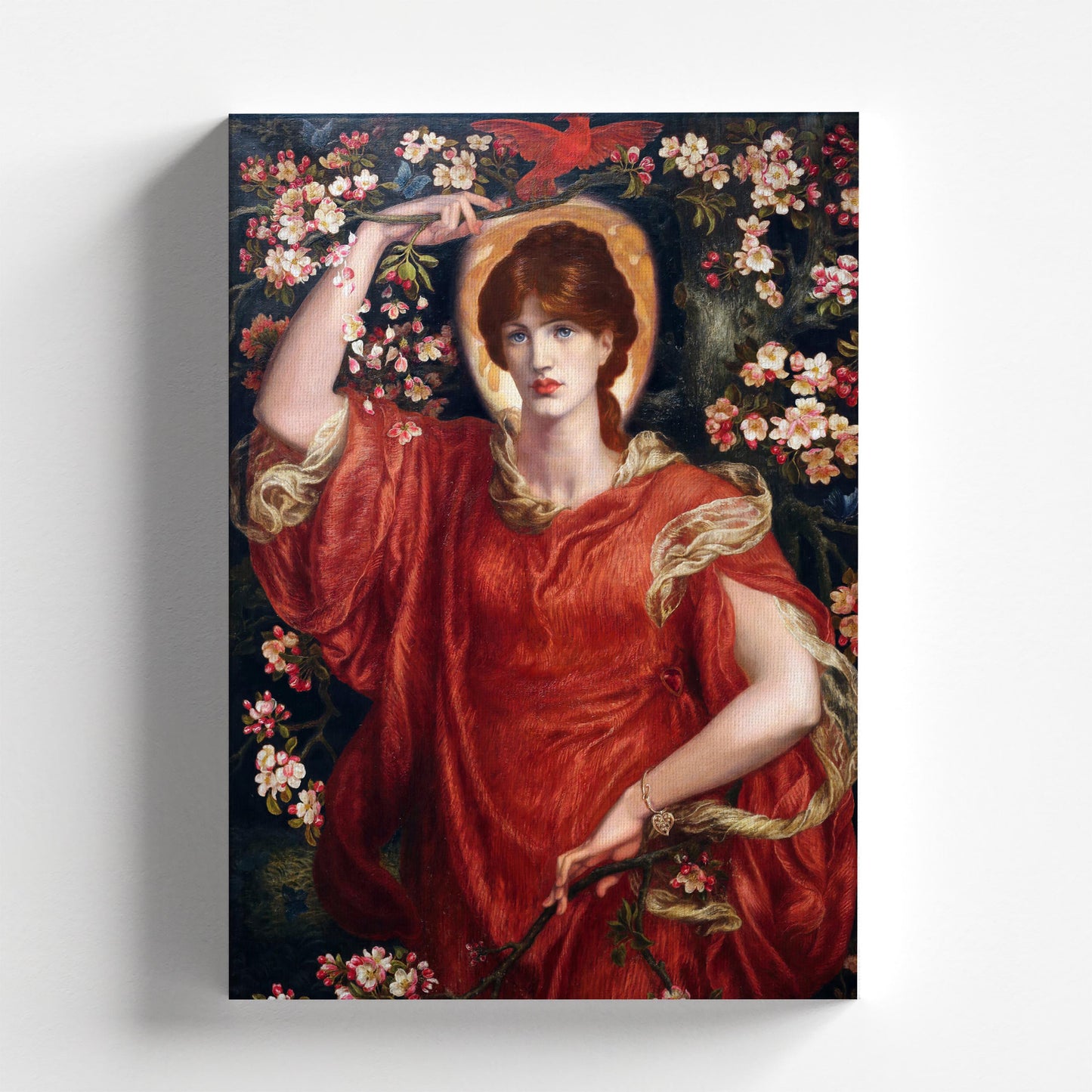 A Vision of Fiammetta by Dante Gabriel Rossetti 1878 | Pre-Raphaelite Art Print (D0286)