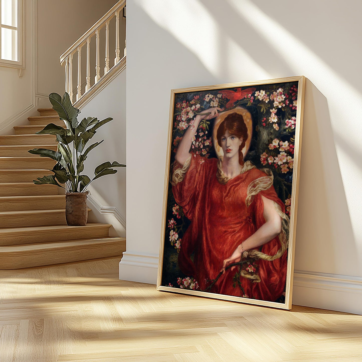 A Vision of Fiammetta by Dante Gabriel Rossetti 1878 | Pre-Raphaelite Art Print (D0286)