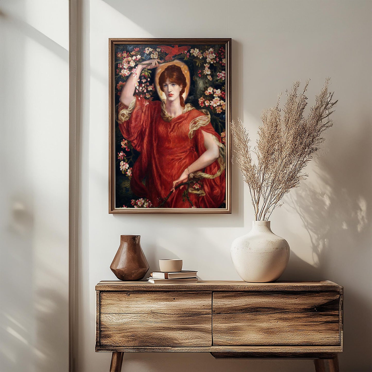 A Vision of Fiammetta by Dante Gabriel Rossetti 1878 | Pre-Raphaelite Art Print (D0286)