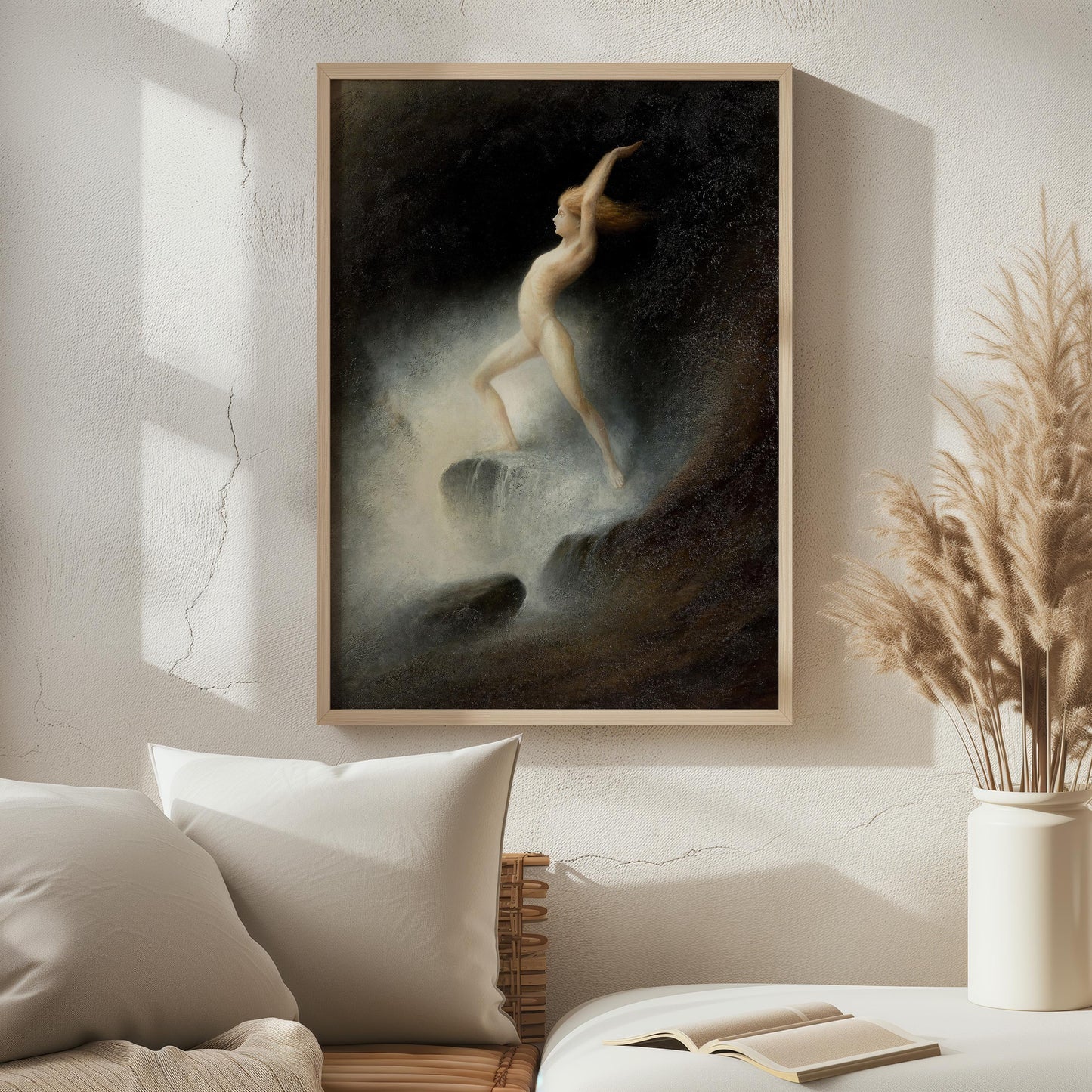 Ephebos by Karl Wilhelm Diefenbach 1896 | Symbolist Art Print (D0042)