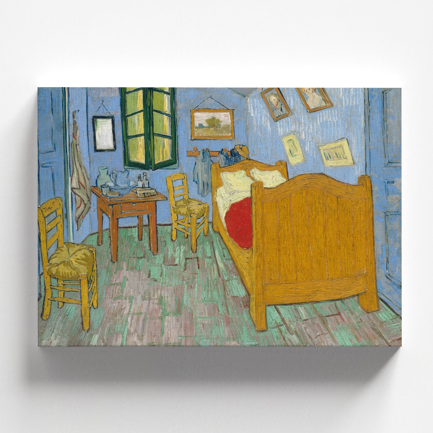 Bedroom in Arles by Vincent van Gogh 1888 (Second Version) | Post-Impressionism Art Print (B3621)